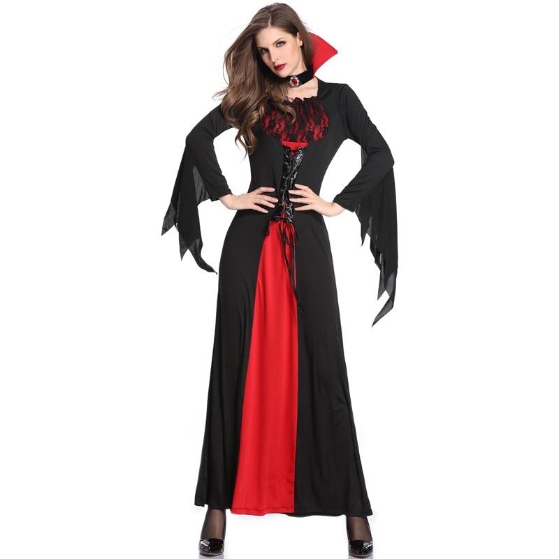 Halloween Costumes, Vampire Witch Costumes, Magic Witch Dresses, Masquerade Female Devil Costumes