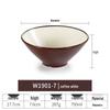 Net Celebrity Melamine Ramen Bowl: Two-Tone Creative Design, Large, Ideal for Mala Tang and Rice Noodles