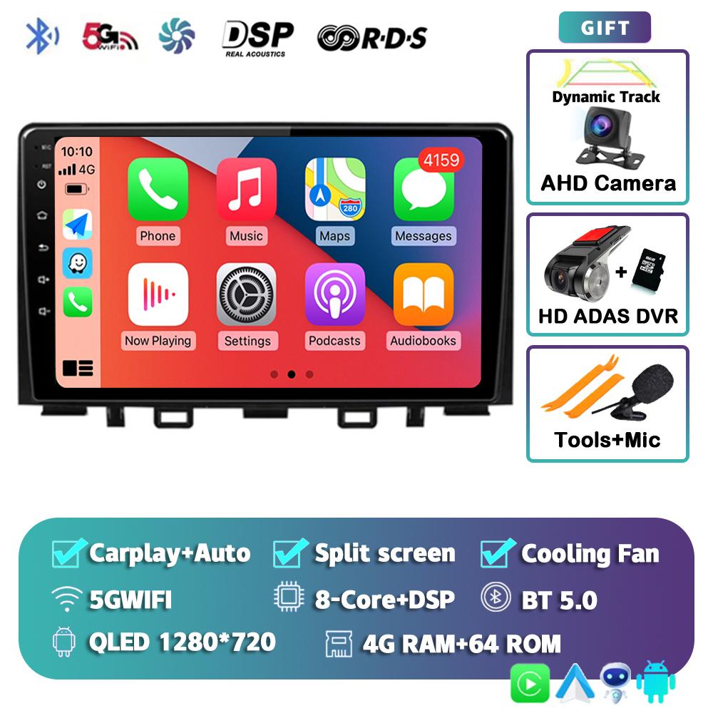 Android 14 Carplay Auto Car Radio For Kia RIO Stonic YB 2016 2017 2018 2019 2020 2021 2022 GPS Multimedia Video Player Stereo BT