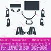 For LEAPMOTOR B10 (2025-2026) Car Gearbox Panel Film Dashboard Protective Sticker Interior Anti-Scratch Film Cover Accessories