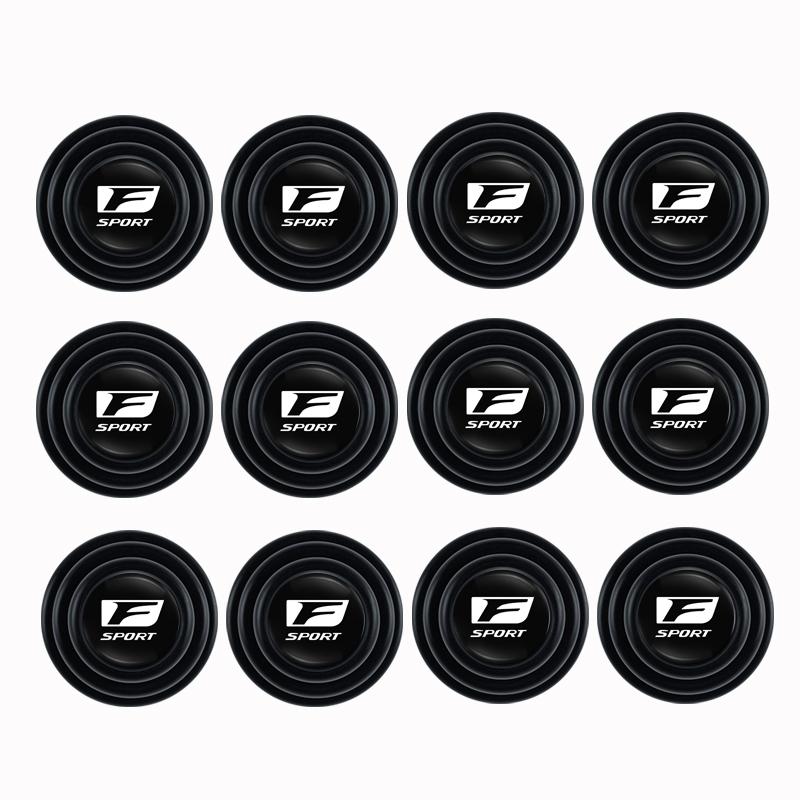 AARW1 Bildörr Stötdämpare Packning Klistermärke Ljudisolerande Skyddsdynor För Lexus F SPORT ES RX NX LS UX LM LX GX LC RZ IS CT GS RC HS