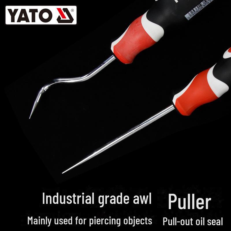 YATO Oil Seal Tool: Screwdriver Hook for Toner Cartridge Gasket Replacement and Powder Refills.