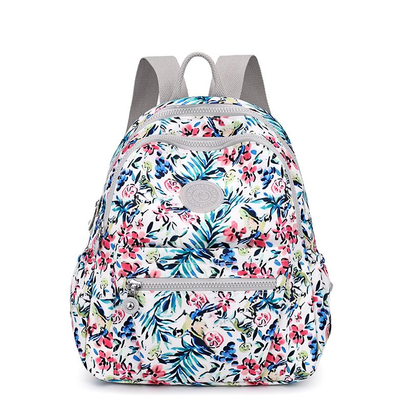 

Принтованный рюкзак женский большой вместимости дорожная сумка нейлоновый маленький рюкзак школьный рюкзак