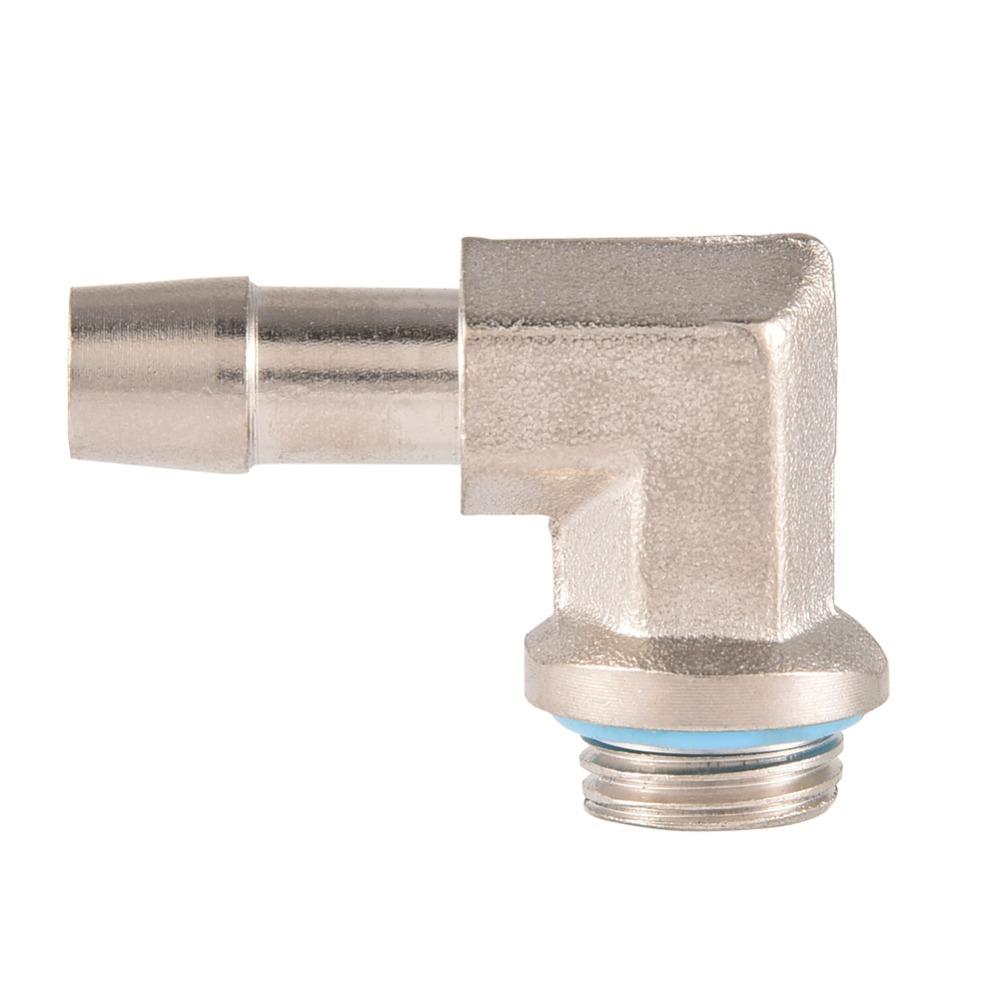 

2PCS Durable G1/4 Thread Water Cooling Adapter 90 Degree 9mm/11mm Hose Adapter Hose Connector PC Water Cooling