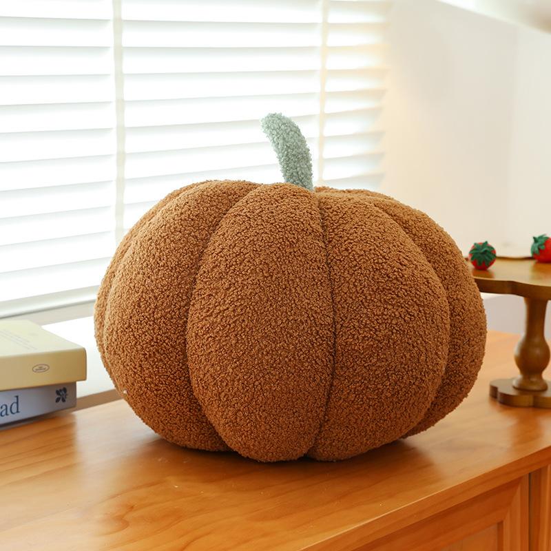 

Creative sofa living room throw pillow cushion pumpkin throw pillow indoor plush toy decoration ornament bay window throw pillow 30cm【0.4kg】