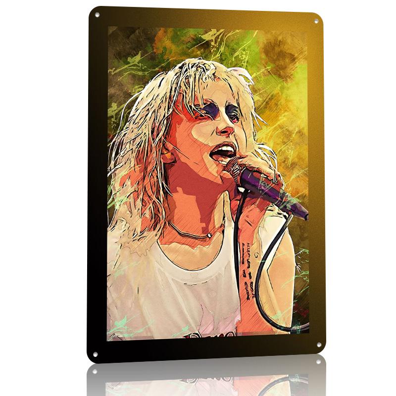 HAYLEY WILLIAMS Poster Customized Vintage Metal Signs Wall Art Retro Tin Plaque for Bedroom Decoration Gaming Bar Accessories