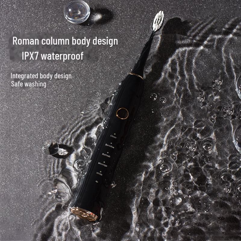 Nowa szczoteczka soniczna dla dorosłych z miękkim włosiem DuPont - Bezprzewodowa indukcja, Szybkie ładowanie, Niestandardowe pudełko prezentowe