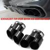 Ponteira de Escape Para BMW G05 X5 G06 X6 Quatro Saídas Sem Solda Tubo de Escape Aço Inoxidável Sem Corte Ponteira de Silenciador Bocal Tubo de Escape