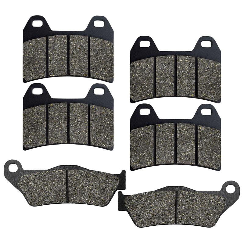 Cyleto Motorcycle Front or Rear Brake Pads for Moto Guzzi Breva 850 1100 Griso Stelvio 1200 Norge GT Sport for Aprilia RST 1000