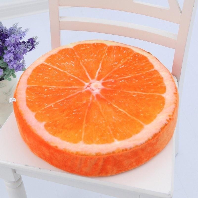 New New Individuality Creative 3d Fruit Cushion Cushion Pillow Stuffed Birthday Girl Kiwi Sofa Pillows On Children's Day