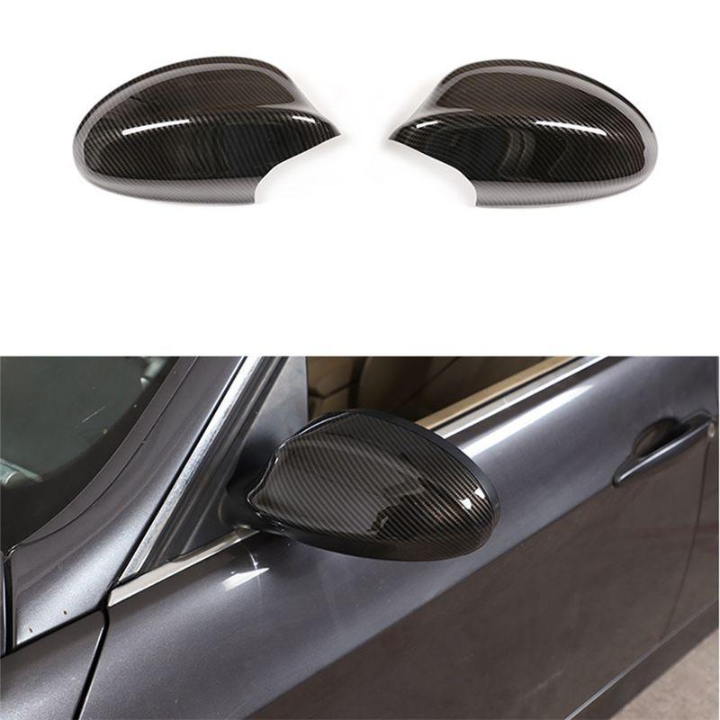 Authentic Car Rearview Mirror Cover Glossy Black Side Wing Mirror Housing For BMW 3 Series E90 E91 E92 E93 2005 - 2008 Accessori