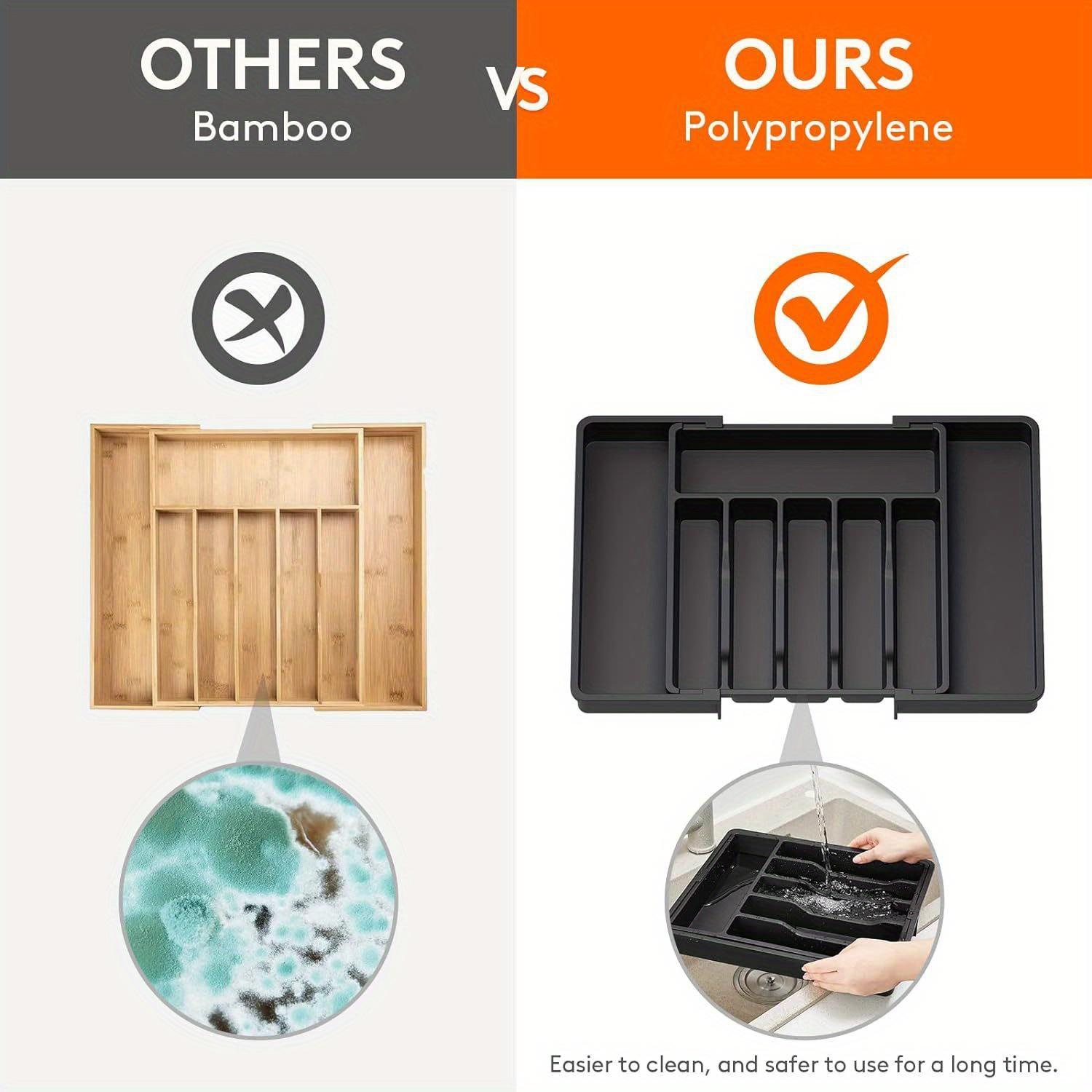 Расширяемый органайзер для столовых приборов — фото 6