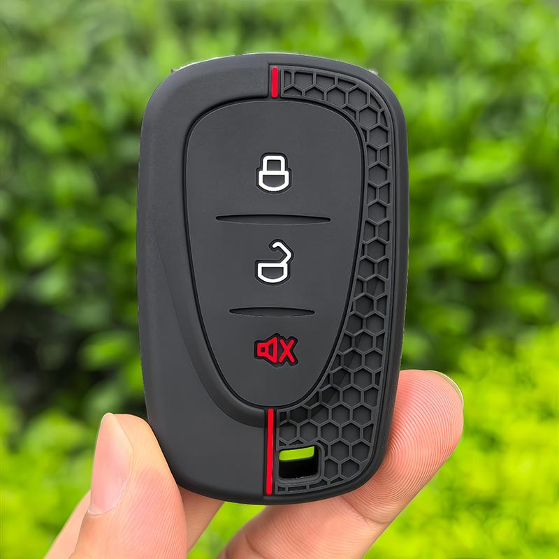 

3 Buttons Silicone Motor Key Cover Case Protect Skin Shell for SYM XS150T-9/2A XS300T Joymax Z300 Cruisym 150 FNX 2020 Keychain чорний