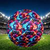Game On Print Size 5 Soccer Ball, PU Wear Resistant Football for Match Training and Daily Practice, Birthday Gift for Soccer Fans
