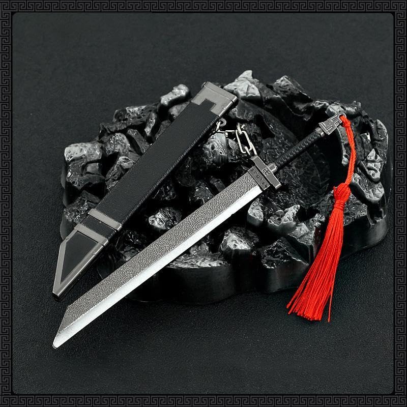 [Nekogamiyama] Suikoden: Wu Song's Great Sword, 20cm Long / Miniature Figure, Collector's Item, Decorative Item