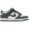 Nike Tênis Dunk Low GS Verde Vintage Infantil Branco FB9109-120