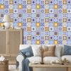 Wallpaper Colorful oriental mosaic pattern for living room and bedroom 50x1000