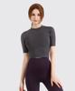 NOKJOK Plain Crop Top Running Yoga Wear Pilates Wear (Type B)
