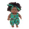 Inch Soft Rubber Reborn Baby Doll Fashion Dress Up Play Toy For Girls