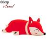 50/35/60Cm Cuddly Imitation Fox Soft Stuffed Toy Doll Sleeping Pillow Home
