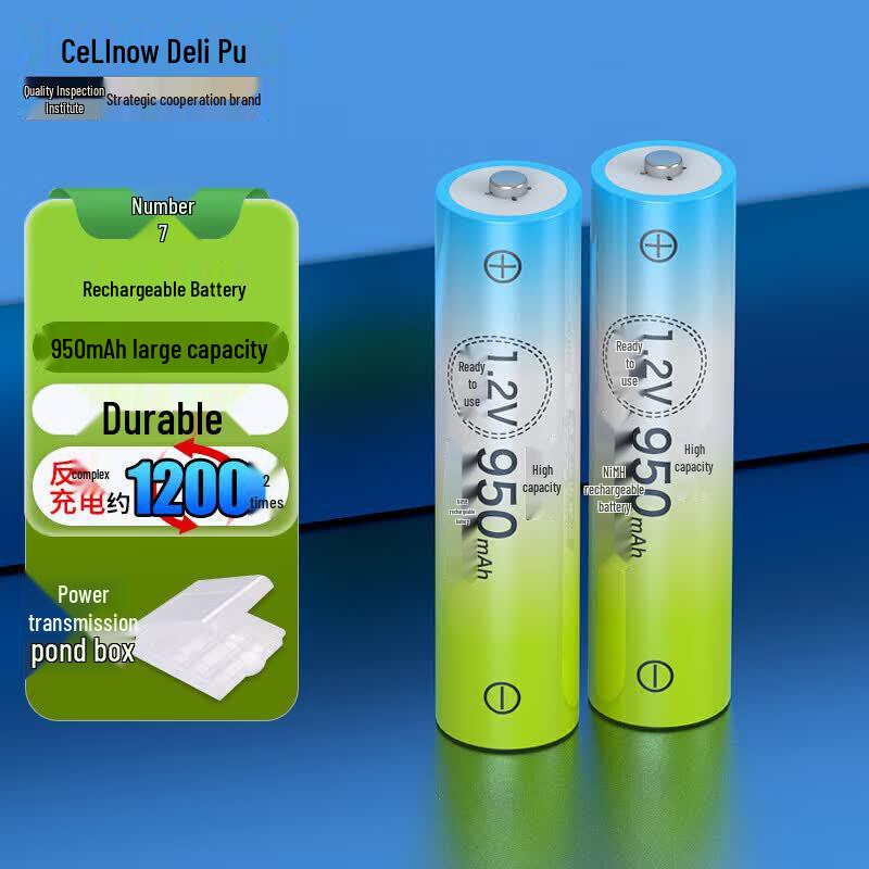 Delipow NiMH Rechargeable Batteries CN Plug (adapter Included)