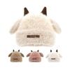 Warm Ear Protection Hat Plush Kids Winter Cap Cute Round Top Cap  Winter
