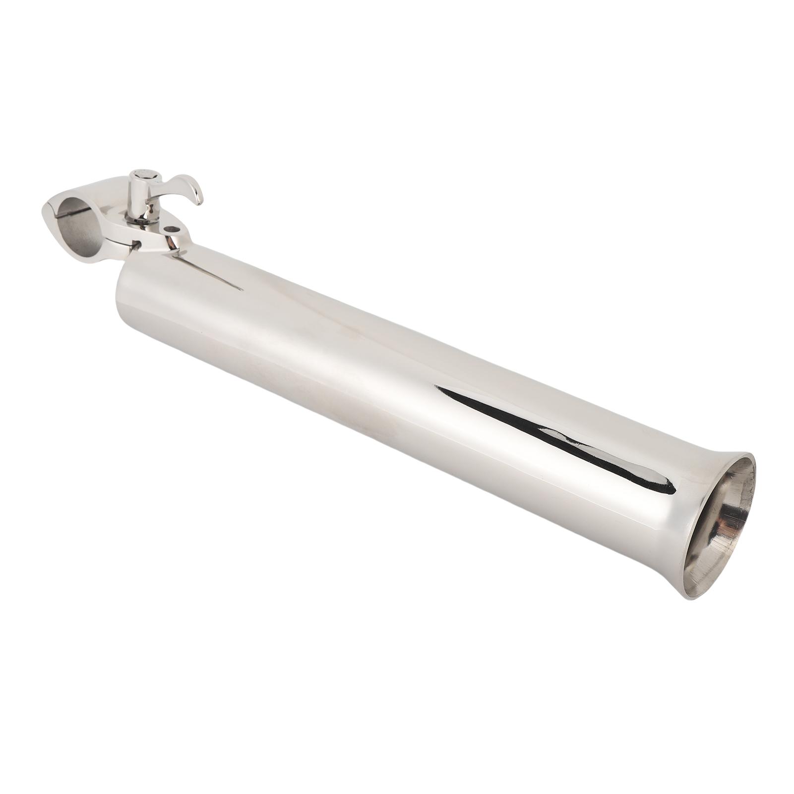 

Fishing Rod Holder 316 Stainless Steel Stable Support Enhanced Security Fishing Pole Holder for Yachts Marines 25mm