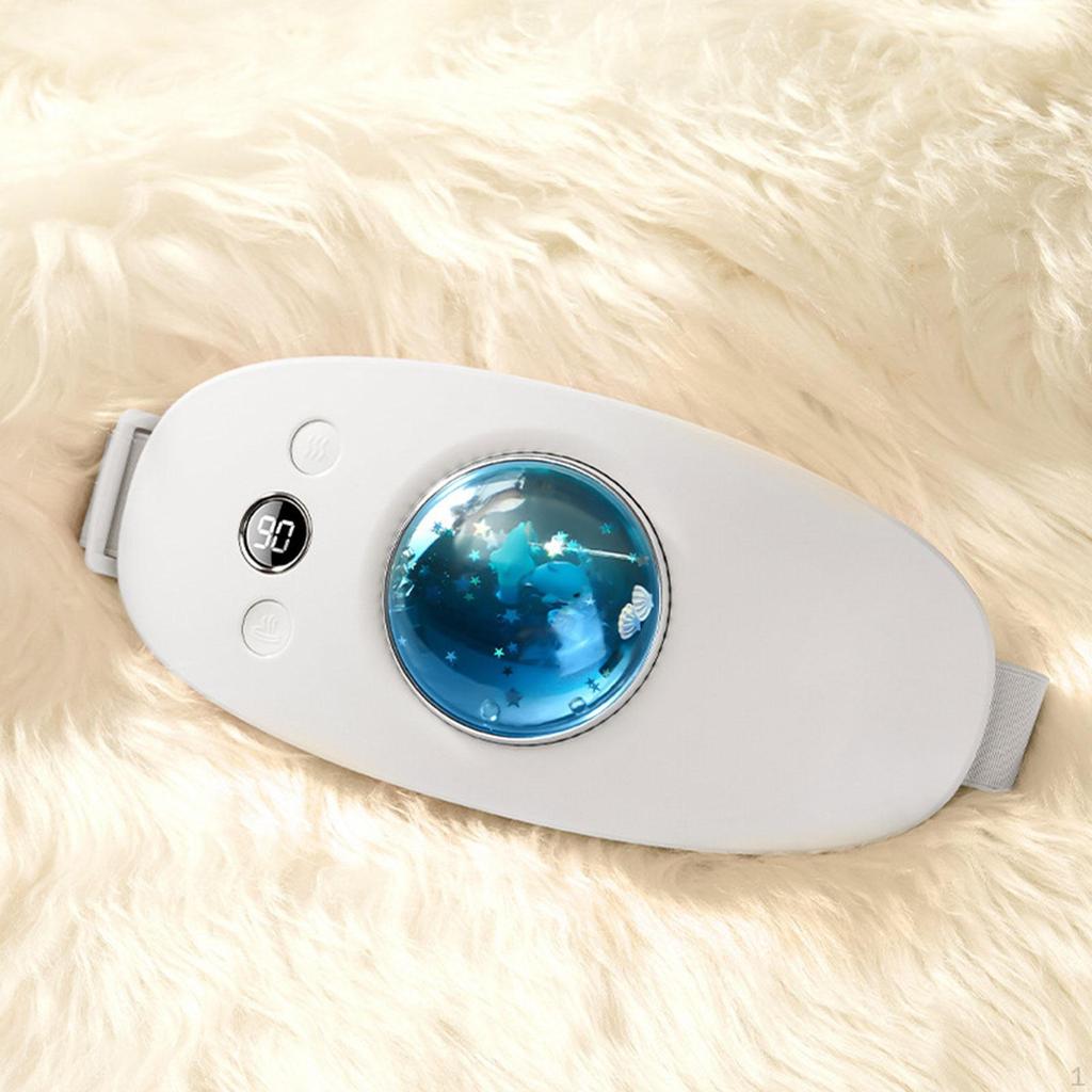 Menstruations-Heizkissen, Bauchwickelgürtel, kabellos, tragbar, für die Periode, verstellbar