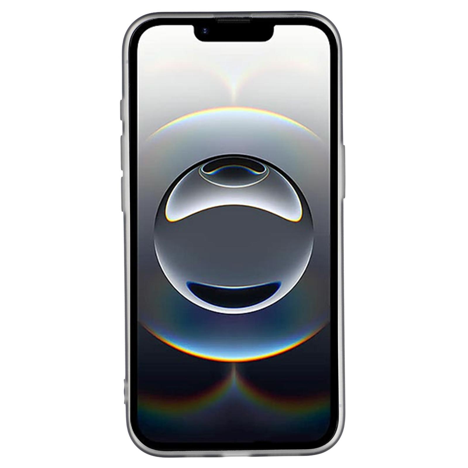 

For iPhone 16e Case Electroplated Camera Frame TPU Phone Cover Transparent White