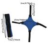 Elastic Belt Soccer Training Ball Juggle Bag Kicking Durable Football Training Equipment Portable Adjustable Soccer Trainer Belt