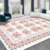 Carpet Living Room New Light Luxury High Sense Bedroom Wash Can Wipe Cream Wind Imitation Cashmere Large Area Mat