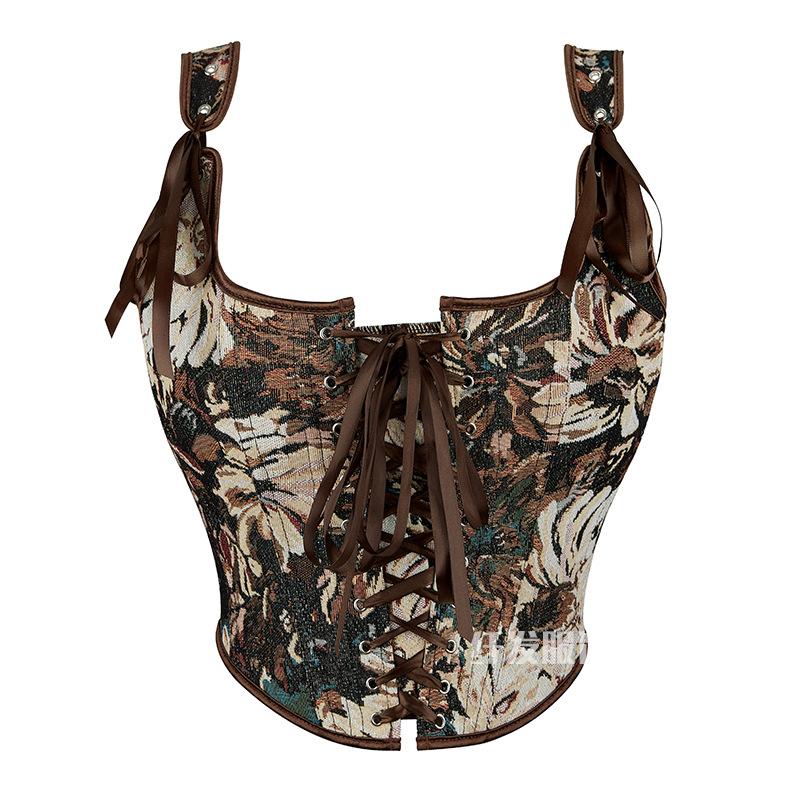 

Корсеты, модная и элегантная женская одежда S коричневый