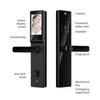 Smart Lock with Camera 4.5 Inch Screen BT Keyless Entry Door Lock APP Fingerprint Password Card Mechanical Key