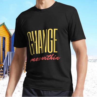 Nouveau changement vient de l'intérieur T-shirt actif Drôle Taille S - 5XL