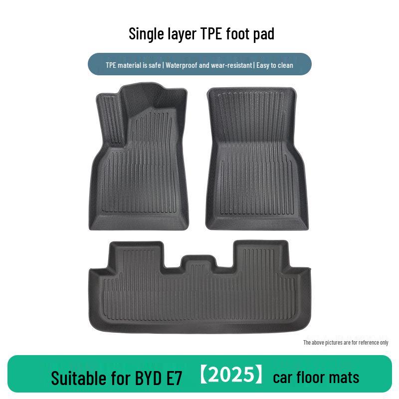 BYD E7 2025 Three-Piece TPE Car Floor Mats