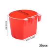 20pcs Hanging Chickens Rabbit Feeders Plastic Feeder Cage Cups  Watering
