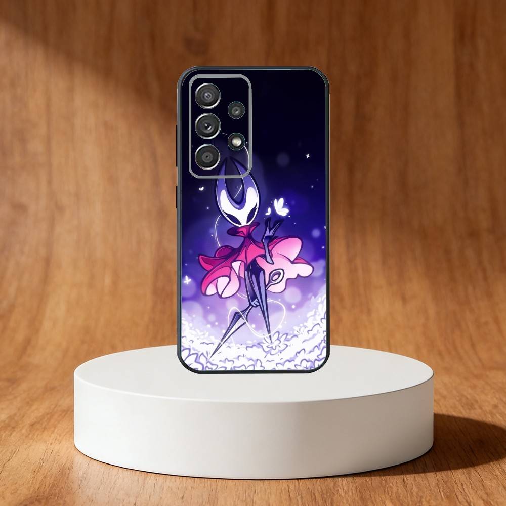 H-Hollow Game K-Knight Phone Case For Samsung S25,S24,S21,S22,S23,S30,Ultra,S20,Plus,Fe,Note,10,9,5G Black Cover