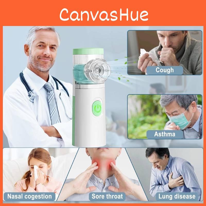 Adults Nebuliser Machine Kids Machine Adjustable Atomization Rate Inhaler Steam