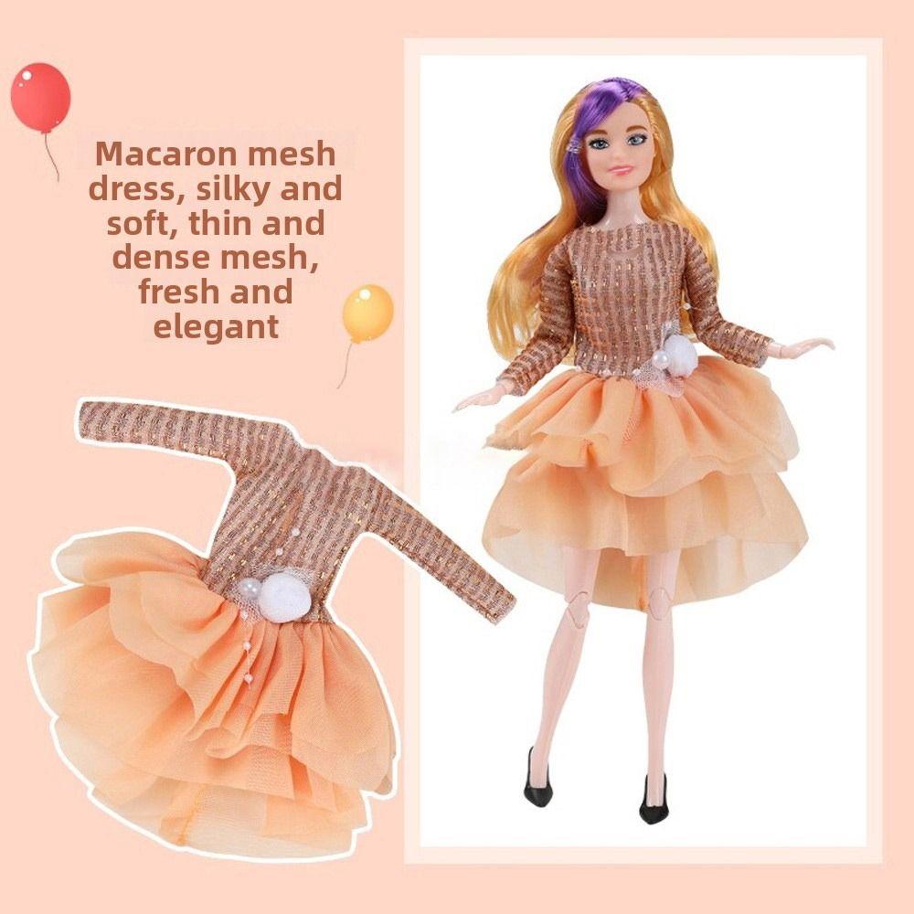 Casual Wears Doll Princess Mesh Dresses Suit for 30cm Doll/for 1/6 BJD Dolls/for 11.5" Dolls