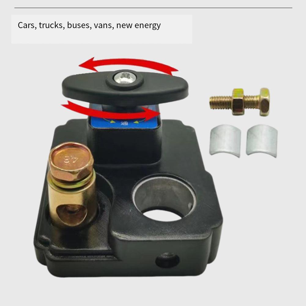 Battery Disconnect Switch with Pure Copper Contacts Ideal for Efficient Power Management in 12V and 24V Vehicles