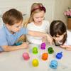 Cartoon Textured Suction Cup Sensory Stone Autism Anxiety Relief Pen Cover Fidget Toys For Kids Gifts Classroom Prizes