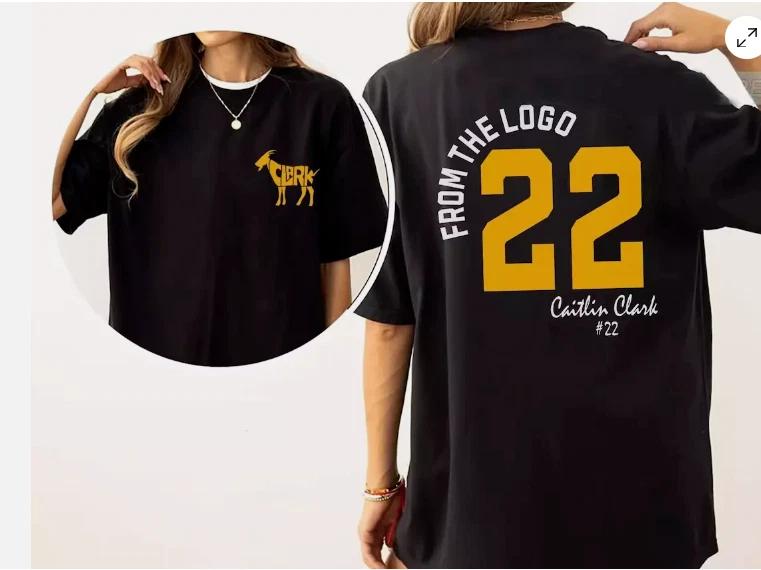 Caitlin Clark Shirt From The Logo 22 Caitlin Clark Fan Gift T-Shirt S-5XL 2XL