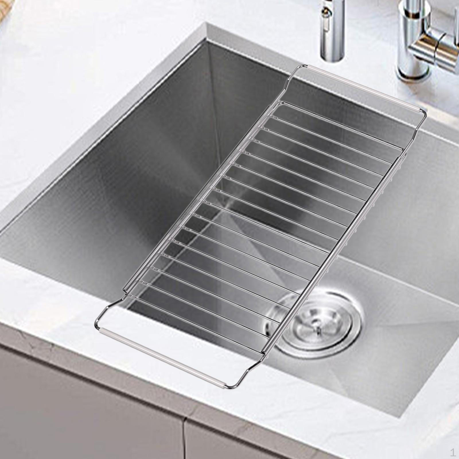 Сушилка для посуды над раковиной подставка для чашек многофункциональная раздвижная пробковая подставка Large 1580₽