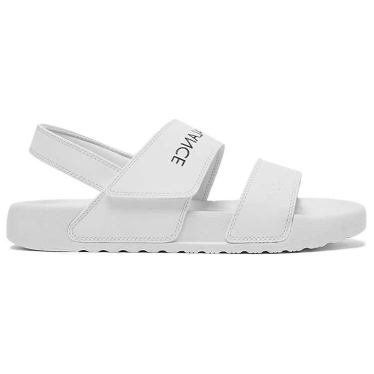 New Balance Nb Nclay Leather Sports Casual Beach Sandals Unisex Sandals White SUFNCLAW
