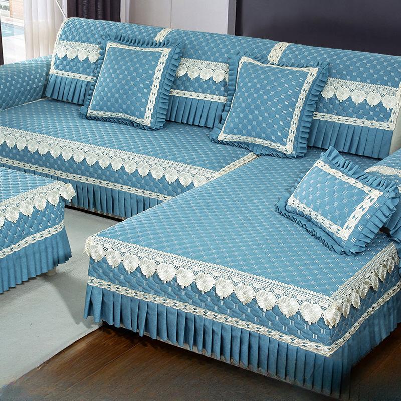 High-grade Sofa Cushions, All-season Universal Leather Sofa Covers, Scarves, Anti-slip Cushions, Skirt Chaise Cushions