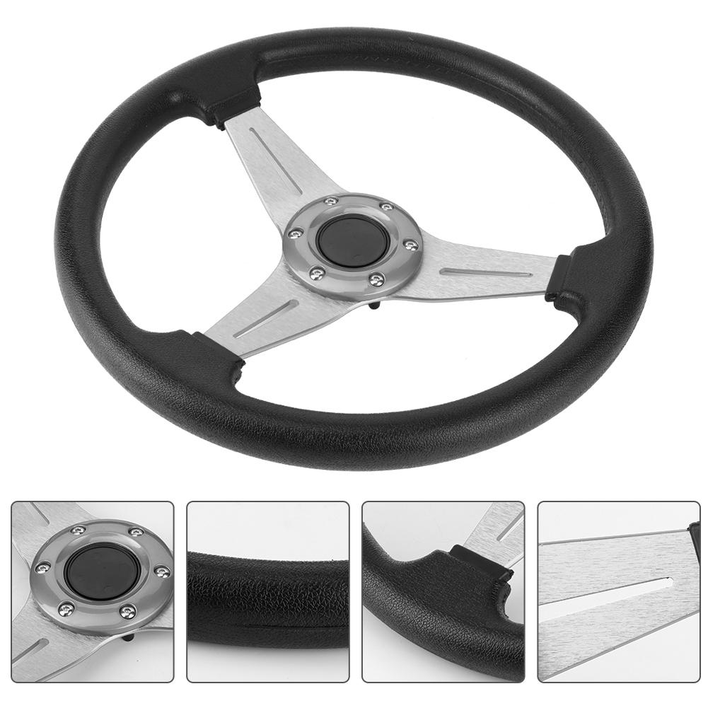 350mm/14in Racing Car Steering Wheel Comfortable Drifting Steering Wheel Universal For Cars