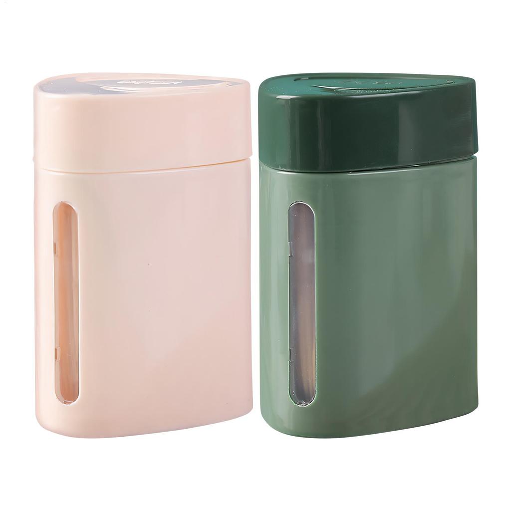 Automatic Toothpick Holder Portable Container Pop-Up Automatic Toothpick Dispenser for Kitchen Home Bathroom Living Room
