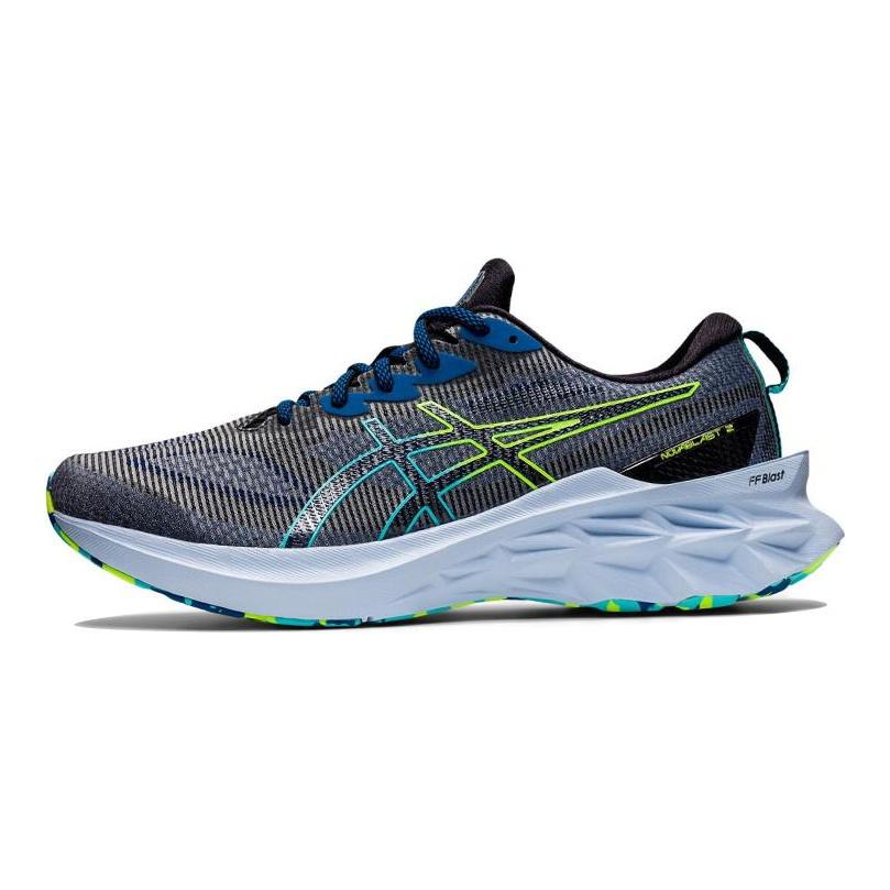 Asics Novablast 2 Le Black Hazard Green 1011B331-001