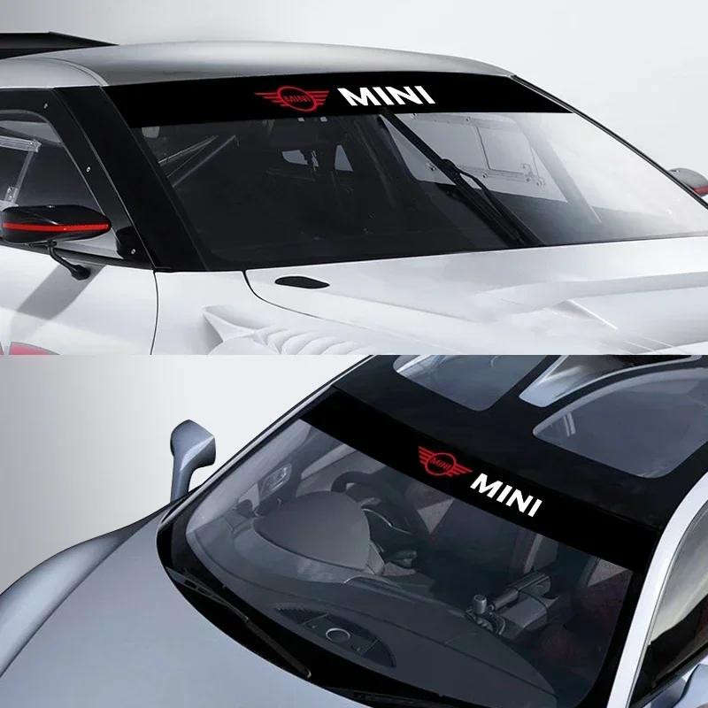 2025 Hot For BMW MINI Car Front Windshield Stickers Front and Rear Decorative Decals Sticker For MINI F54 F55 F56 R56 R60 SONE R