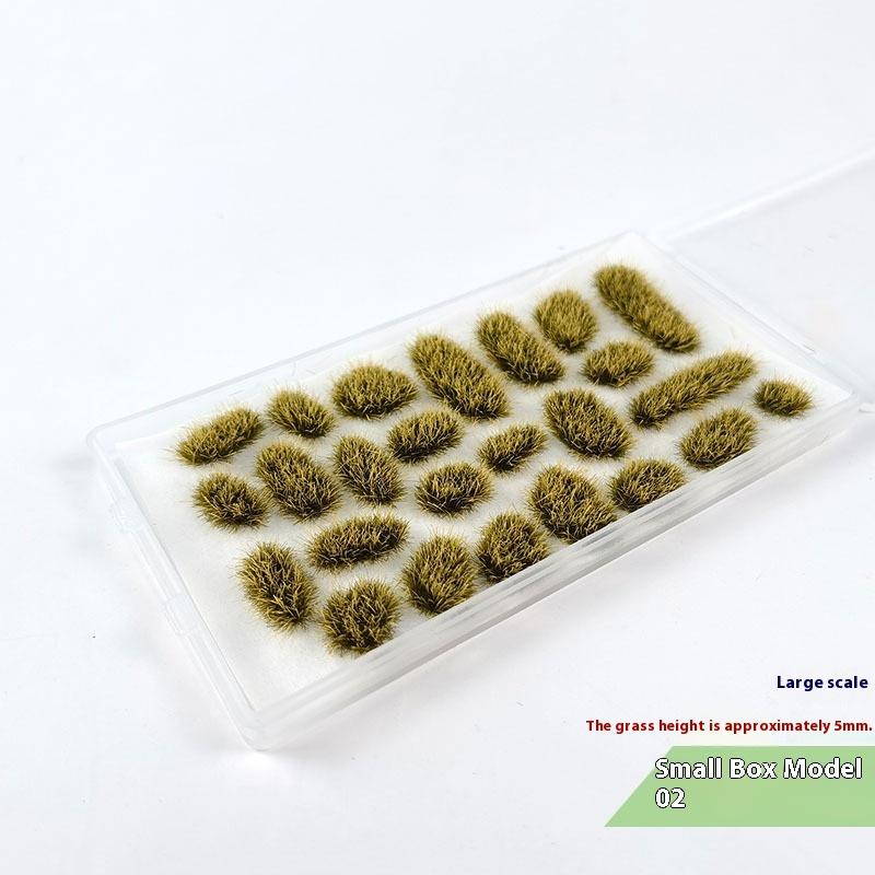 Miniature Lawn Terrain Model Kit - Static Grass Garden for Architecture Dioramas